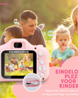 Digitale Kindercamera - Incl. 32GB SD-Kaart - Roze