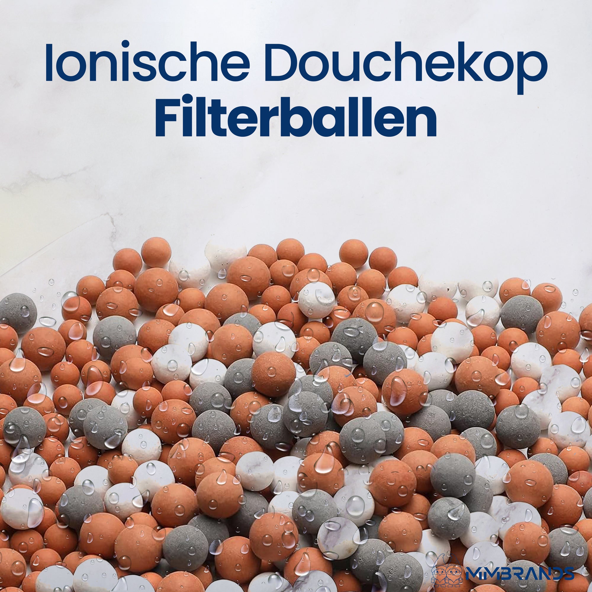 Ionische Filter Ballen - Ionische Douchekop Navulling