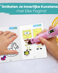 3D Pen Drawing Book XXL - 40 Templates - incl. tracing sheet