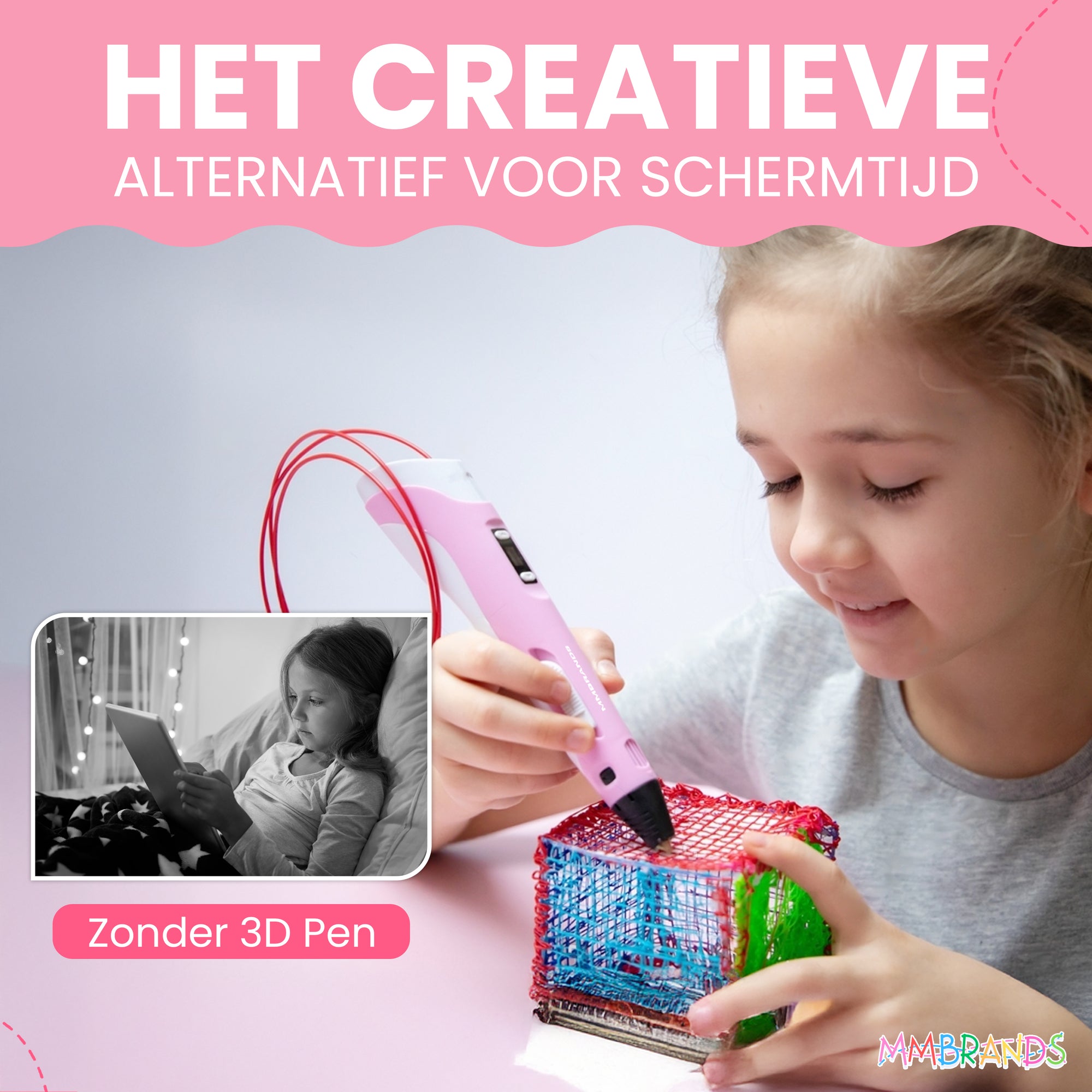 3D Pen Starterspakket - 10 Kleuren Filament