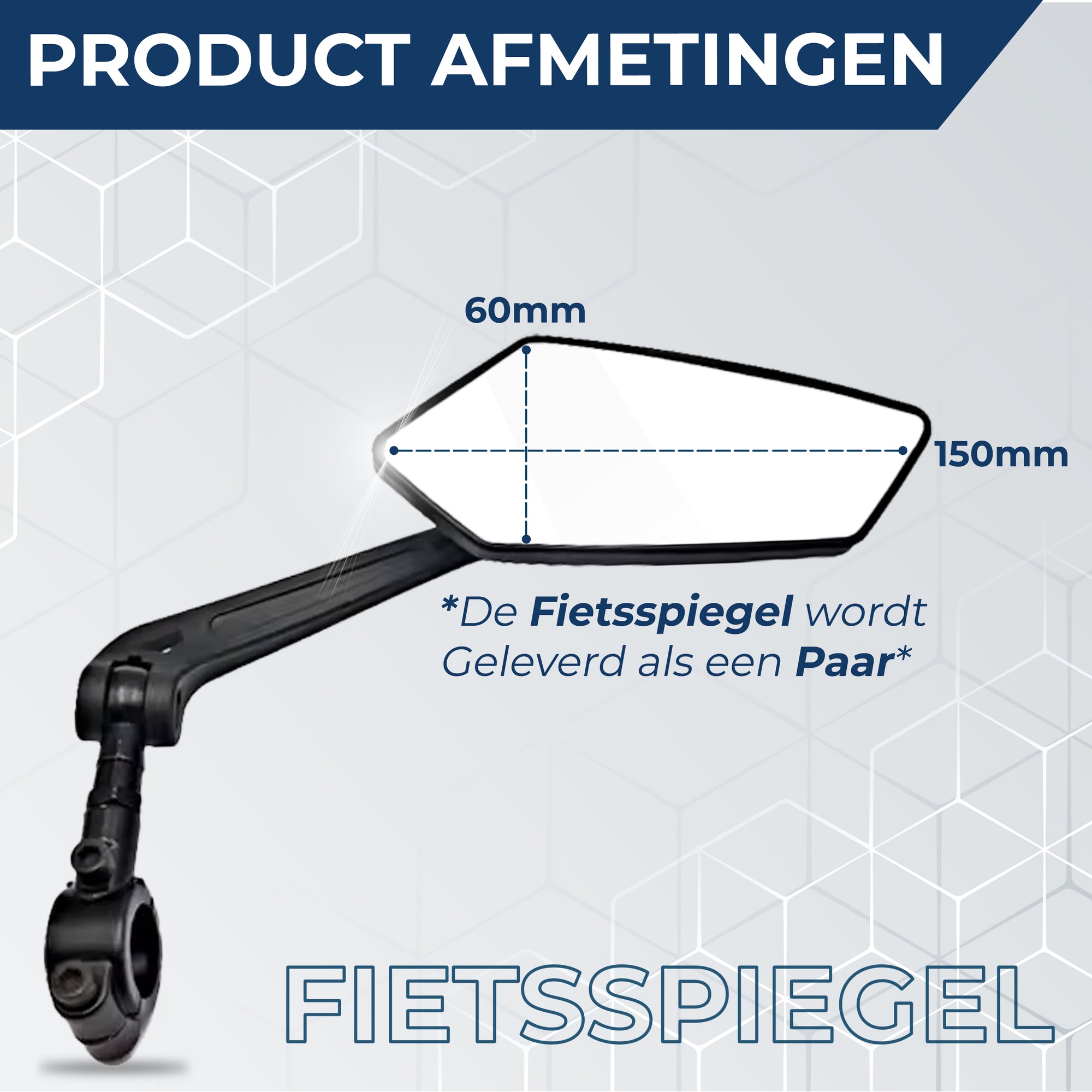 Fietsspiegel Set 2 Stuks - Links en Rechts