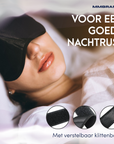 Luxuriöses Schlafmasken Set – 2-teilig – ergonomisch