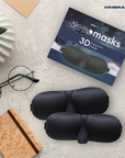 Luxe Slaapmasker Set - 2 Stuks - Ergonomisch