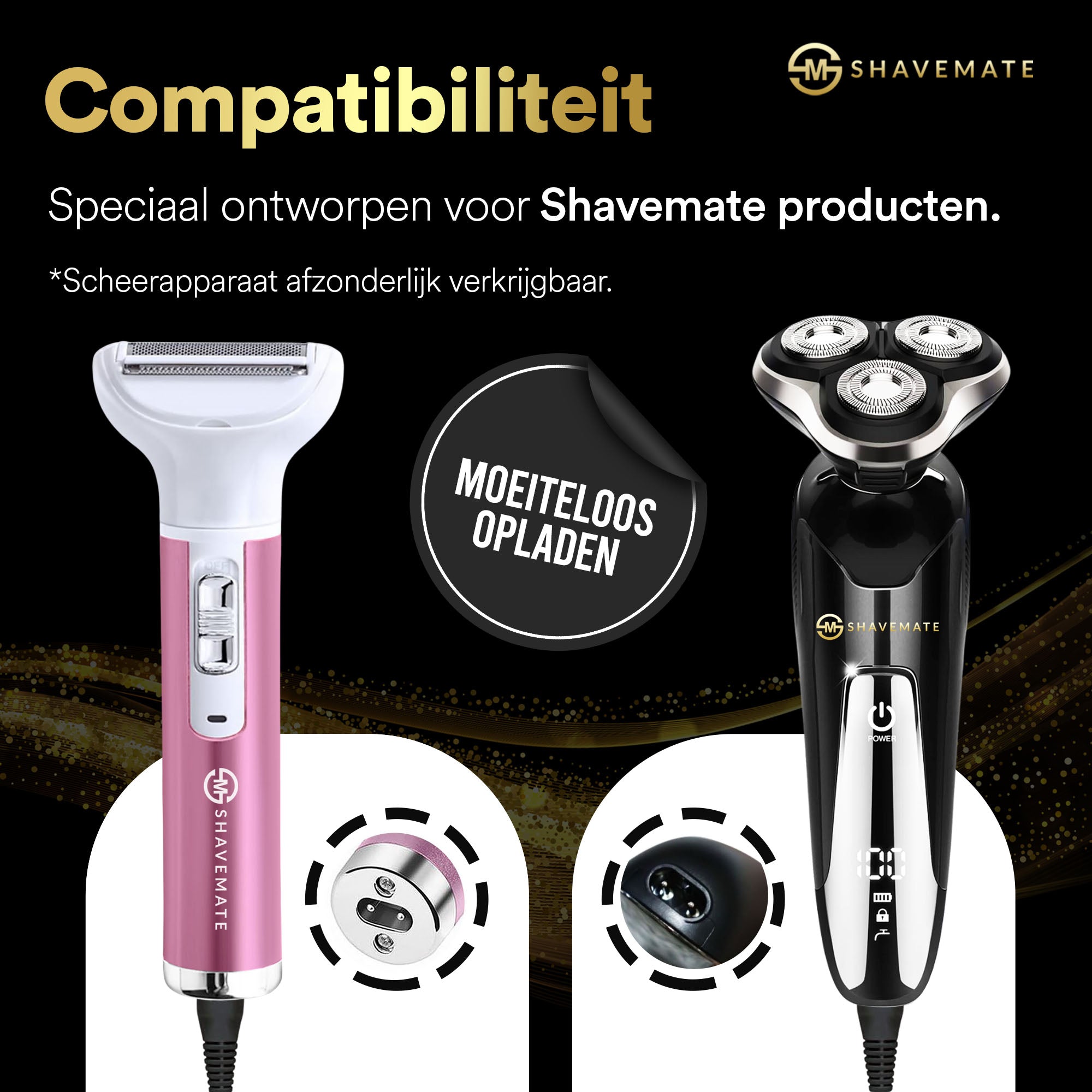 USB-Ladekabel für ShaveMate Rasierer – 1 Meter